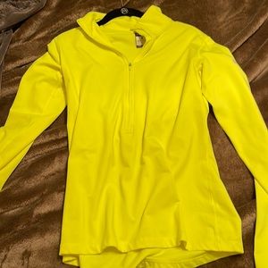 Bright yellow Nike flesse